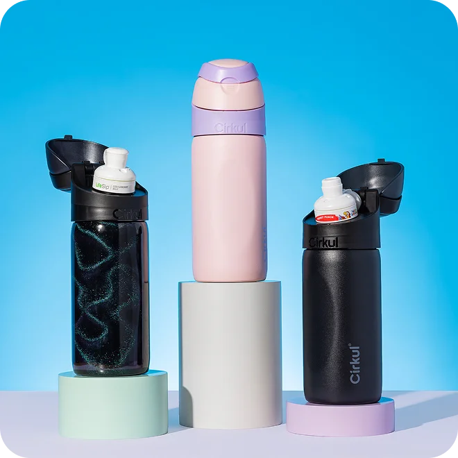 StrawSip Flip Bottles
